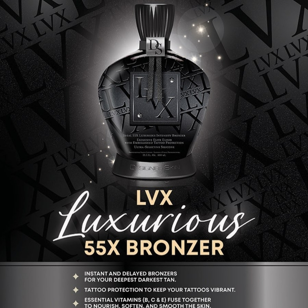 LVX Luxurious 55X Bronzer Indoor Tanning Lotion